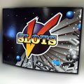 V Slots Signage